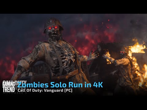 Call of Duty: Vanguard - Zombies Solo Run in 4K on PC - [Gaming Trend]