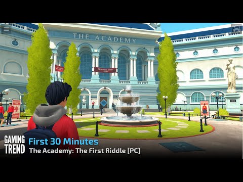 The Academy: The First Riddle - First 30 Minutes Gameplay - PC [Gaming Trend]