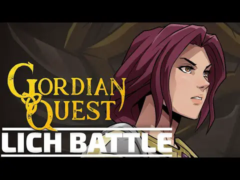 Gordian Quest - Lich Boss Battle [Gaming Trend]