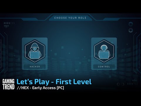 //HEX The Bank Hacking Game -- Early Access Let&#039;s Play - First Level Video [Gaming Trend]