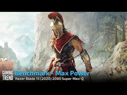 Assassins&#039;s Creed Odyssey - Max Power - Razer Blade 15 2080 Super Max-Q [Gaming Trend]