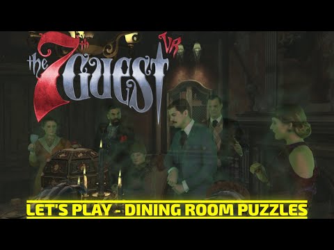 The 7th Guest VR - First Puzzle Room - The Dining Room on PSVR2