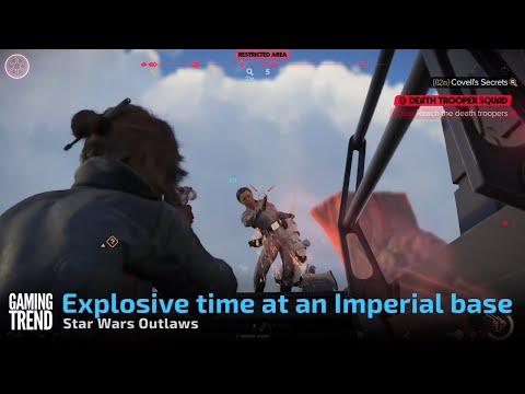 Star Wars Outlaws preview - Explosive time at an Imperial base in 4K