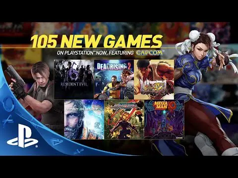 105 New Games on PlayStation Now Subscription