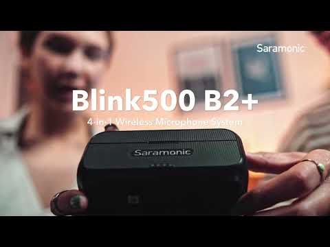 The Saramonic Blink500 B2+ 2.4G Dual Wireless Microphone System