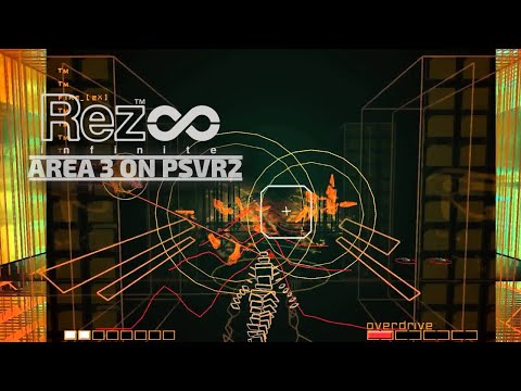 Rez Infinite on PSVR2 - Area 3 [Gaming Trend]