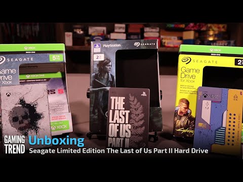 The Last of Us Part II Limited Edition Hard Drive Unboxing [Gaming Trend]