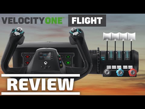 Velocity One Flight Control System Controls Demonstration on PC [Gaming Trend]