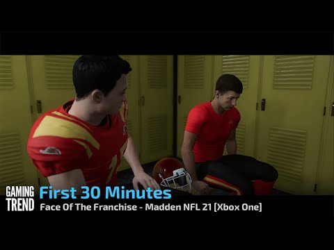First 30 Minutes Of Face Of The Franchise Mode - Madden NFL 21 - Xbox One [Gaming Trend]