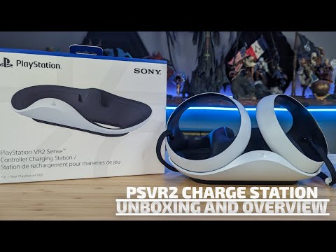 Unboxing the PlayStation VR2 Sense Controller Charging Station [Gaming Trend]