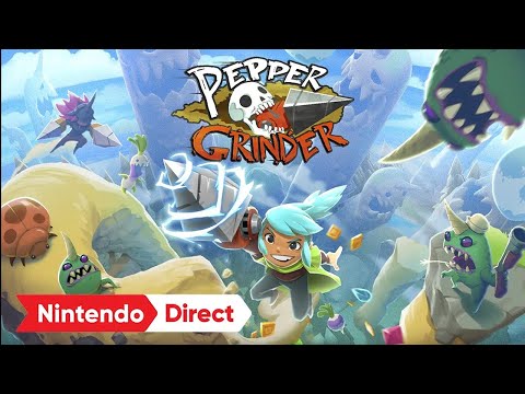 Pepper Grinder - Release Date Trailer - Nintendo Switch