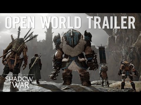 Official Shadow of War: &quot;Dominate the Open World&quot; Trailer | 4K