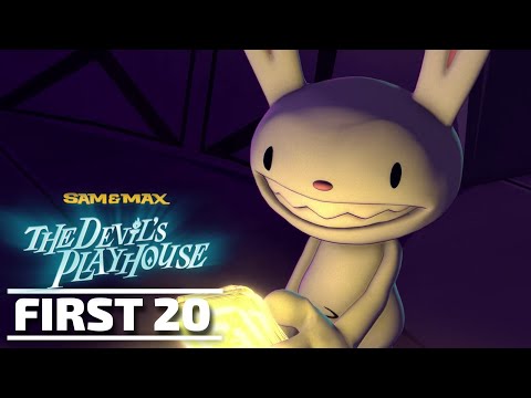 Sam &amp; Max: The Devil&#039;s Playhouse on PC -- First 20 Minutes