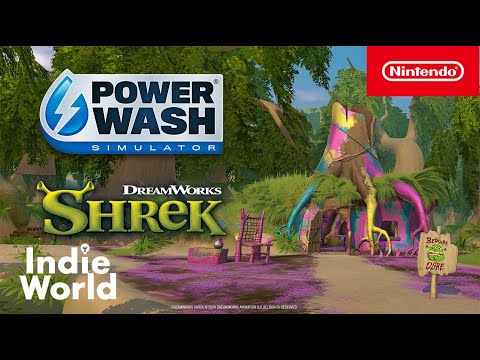 PowerWash Simulator Shrek Special Pack – Reveal Trailer – Nintendo Switch