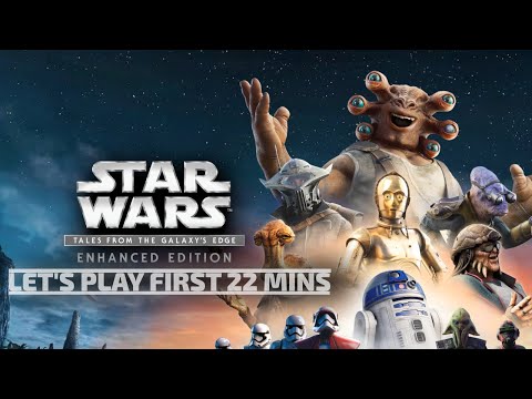 Star Wars Tales from the Galaxy&#039;s Edge Enhanced Edition - First 25 Minutes on PSVR2 [Gaming Trend]