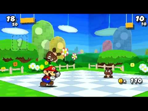 Paper Mario Sticker Star E3 Gameplay Demo