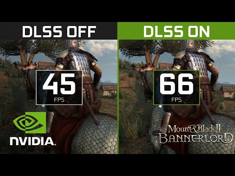 Mount &amp; Blade II: Bannerlord | 4K NVIDIA DLSS Comparison