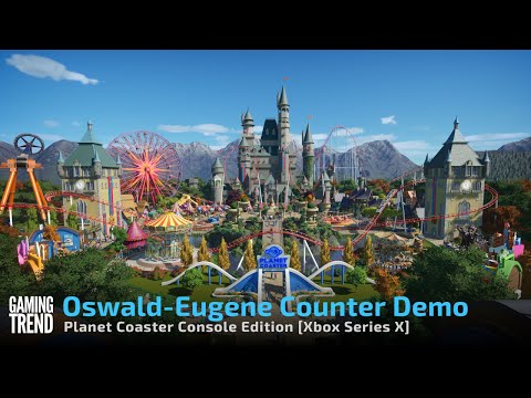 Planet Coaster Console Edition - Shut up about Oswald-Eugene Counter Demo on Xbox Series X