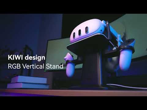 Unboxing KIWI design RGB Vertical Stand | Effortlessly charge your Quest 2/3/Pro
