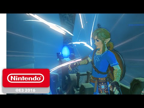 The Legend of Zelda: Breath of the Wild - Shrine of Trials Gameplay Part 1/4 - Nintendo E3 2016