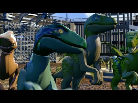 LEGO Jurassic World Game - Dinosaur Gameplay Trailer