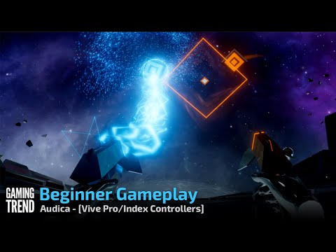 Audica - Gameplay on Beginner - Vive Pro and Index Controllers [Gaming Trend]