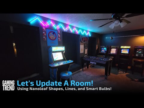 Let&#039;s update a Room Using Nanoleaf Shapes, Lines, and Essentials!