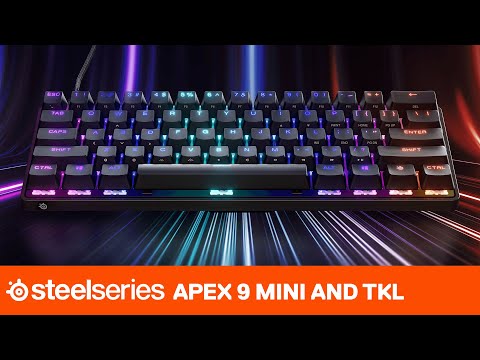 This @steelseries Apex 9 Mini is 🔥 ⌨️ Tiny, Responsive, Clacky