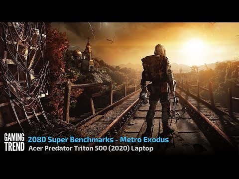 Acer Triton 500 Laptop - With and Without Turbo Benchmark - Metro Exodus [Gaming Trend]