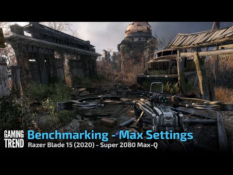 Metro Exodus - Razer Blade 15 2080 Super Max-Q benchmark [Gaming Trend]
