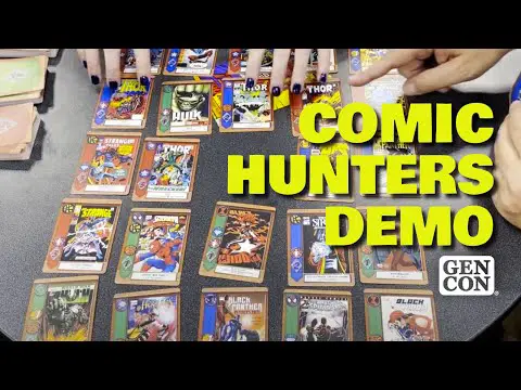 Comic collectors, your game is finally here! Comic Hunters Gen Con demo