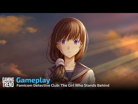 Famicom Detective Club: The Girl Who Stands Behind Gameplay - Switch [Gaming Trend]