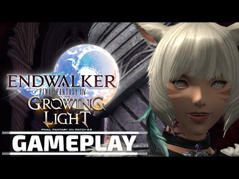Final Fantasy XIV Endwalker Patch 6.5 Growing Light Story Gameplay - PC [GamingTrend]