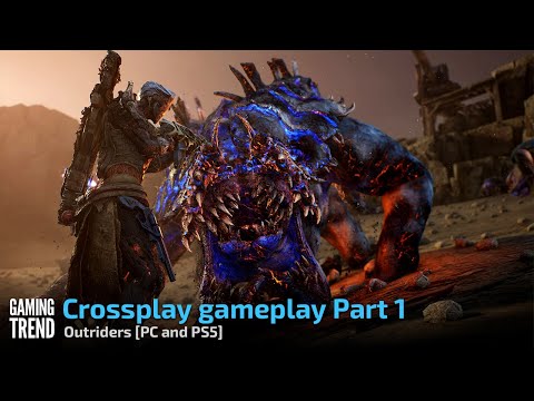 Outriders on PS5 and PC Crossplay Gameplay - Part 1 - [Gaming Trend]