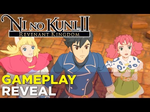 Ni no Kuni II: Revenant Kingdom — GAMEPLAY Reveal + PC RELEASE!