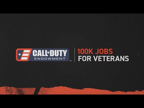 100K Veterans Employed through the Call of Duty Endowment!