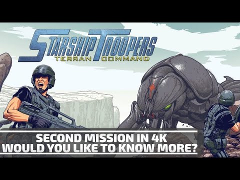 Starship Troopers Terran Command - Second Mission in 4K [Gaming Trend]