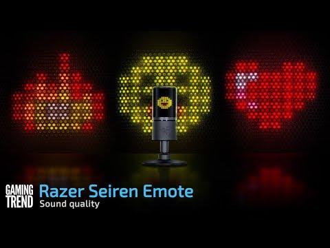 Razer Seiren Emote sound quality [Gaming Trend]