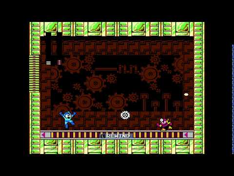 Mega Man Legacy Collection 1 Rewind Feature