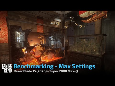 VRMark Orange Room - Razer Blade 15 2080 Super Max-Q benchmark [Gaming Trend]