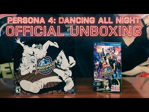 Persona 4: Dancing All Night Launch and Disco Fever Version Unboxing