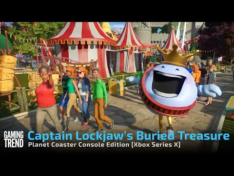 Planet Coaster Console Edition Captain Lockjaw&#039;s Buried Treasures in 4K on Xbox Series X