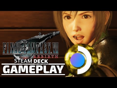 Final Fantasy 7 Rebirth Gameplay on Steam Deck