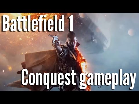 Battlefield 1 multiplayer beta gameplay - Conquest