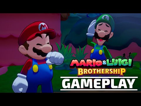 Mario &amp; Luigi: Brothership Gameplay - Switch