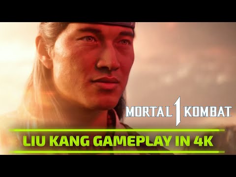 Mortal Kombat 1 (2023) 4K Gameplay of Liu Kang at SGF 2023