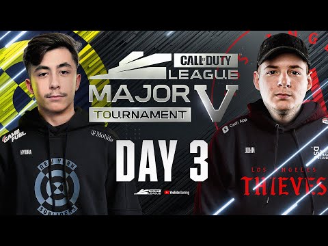 Call Of Duty League 2021 Season | Stage V Major Tournament | Day 3