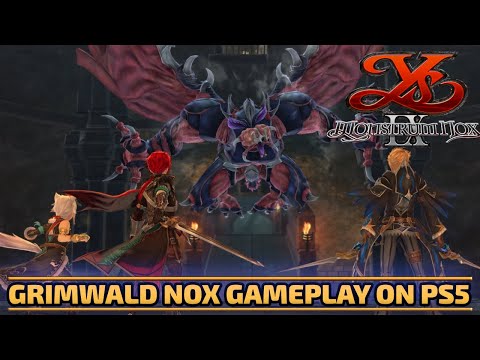 Ys IX: Monstrum Nox Grimwald Nox Gameplay - PS5 [Gaming Trend]