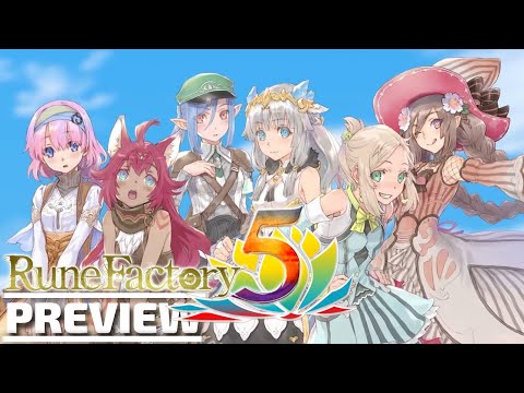 Rune Factory 5 Let&#039;s Play Preview Stream