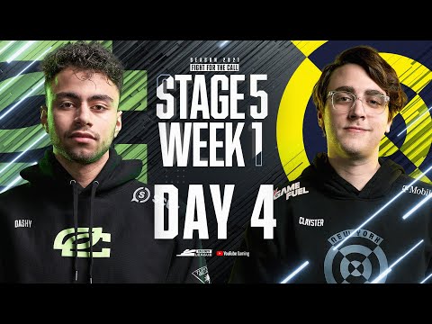 Call Of Duty League 2021 Season | Stage V Week 1 — New York Home Series | Day 4